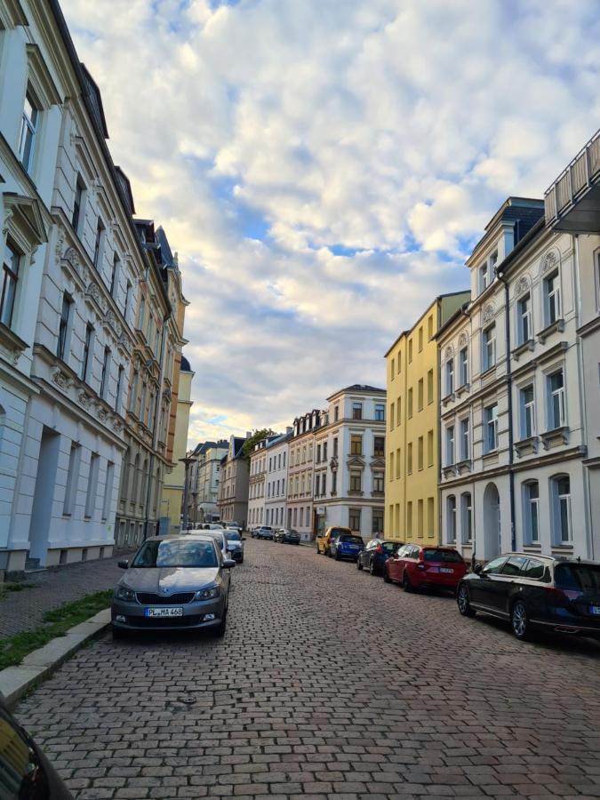 Gemuetliche, Charmante Ferienwohnung Naehe Zentrum Plauen Exteriör bild